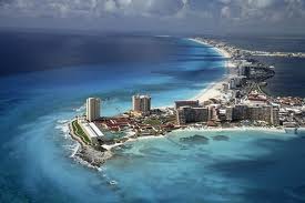 Aerial View of Cancun